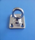 Square Eye Plate With Swivel Ring, Welded