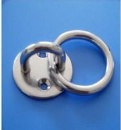 Round Eye Plate With Ring Welded